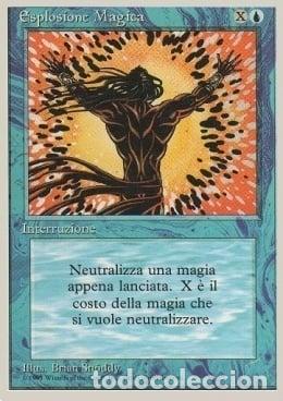 Trading Cards: Carta MTG-Esplosione Magica-Foreign White Bordered-N.076-ITA-Good- - Magic the Gathering