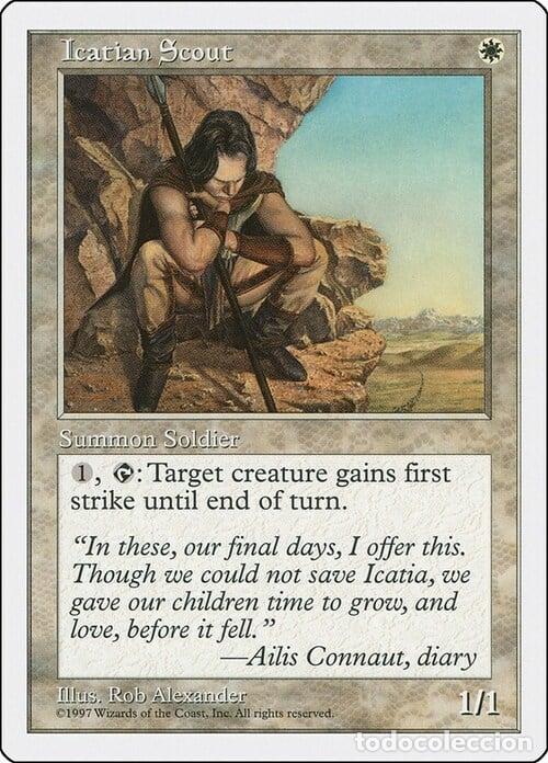 Trading Cards: Carta MTG-Esploratore di Icatia-Quinta Edizione-N.037-ITA-EX- - Magic the Gathering