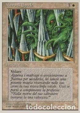 Trading Cards: Carta MTG-Muro di Spade-Foreign White Bordered-N.043-ITA-EX- - Magic the Gathering