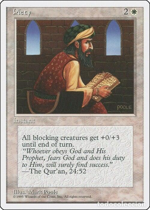 Trading Cards: Carta MTG-Devozione-Quarta Edizione-N.002-ITA-EX- - Magic the Gathering