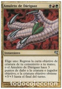 Trading Cards: Carta MTG-Monile di Darigaaz (V.1)-Salvat-Hachette-N.005-ITA-EX- - Magic the Gathering
