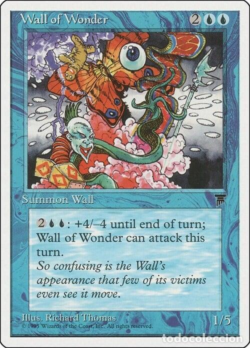Trading Cards: Carta MTG-Wall of Wonder-Chronicles-N.028-EN-EX- - Magic the Gathering