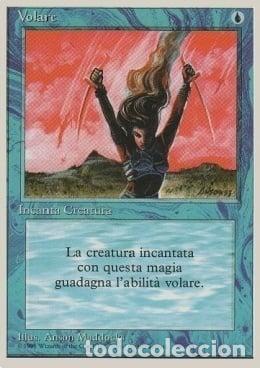 Trading Cards: Carta MTG-Volare-Foreign White Bordered-N.074-ITA-Good- - Magic the Gathering