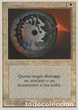 Trading Cards: Carta MTG-Disincantare-Foreign White Bordered-N.007-ITA-EX- - Magic the Gathering