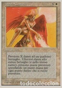 Trading Cards: Carta MTG-Angelo Custode-Foreign White Bordered-N.033-ITA-EX- - Magic the Gathering