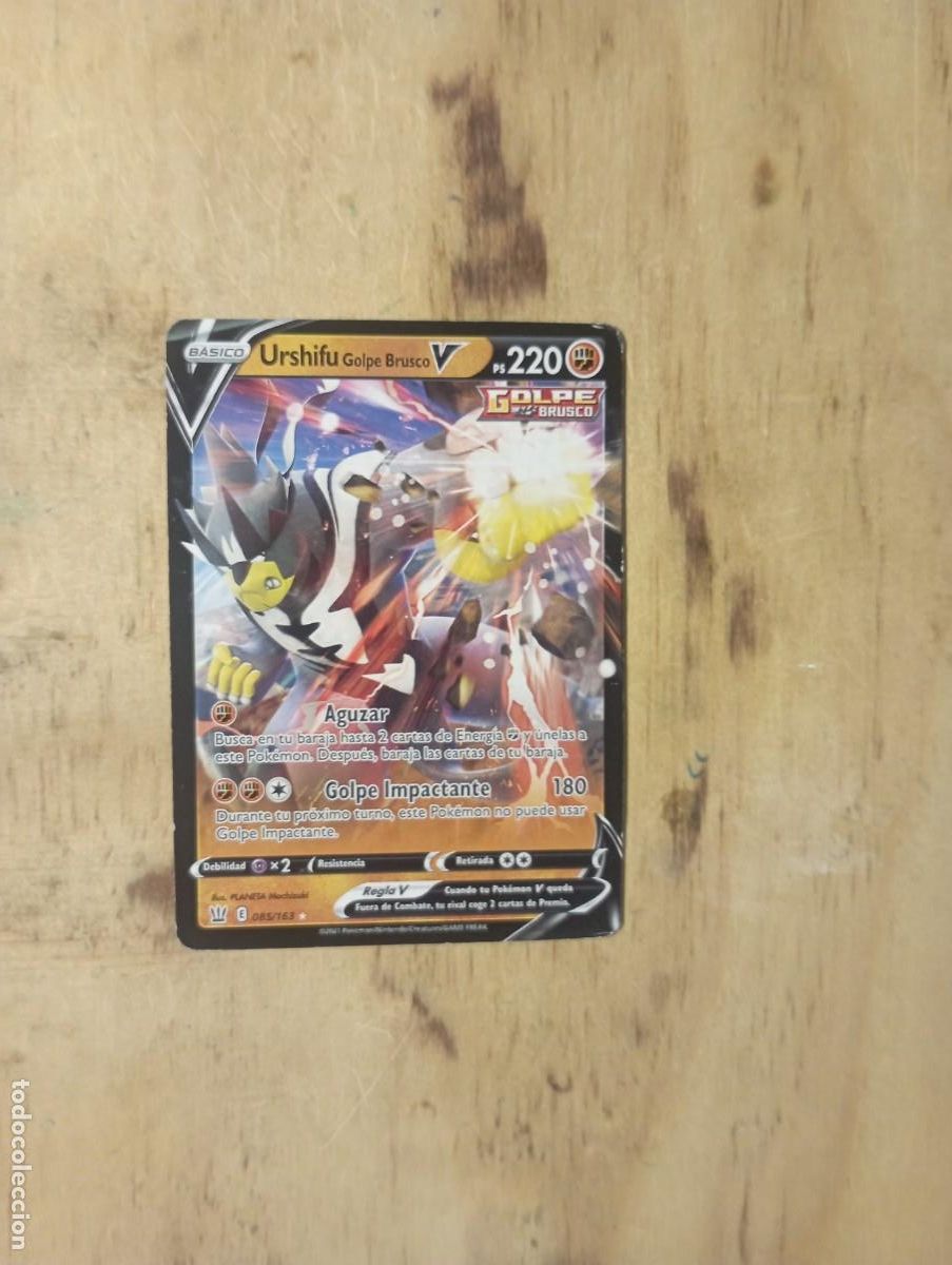 Trading cards: Urshifu golpe brusco - Foto 1