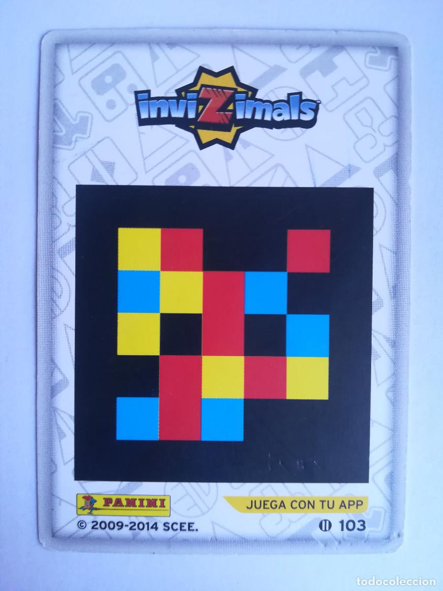 Trading cards: Invizimals 2014 N&ordm; 103. Cyclops. PUP - Panini. - Foto 2