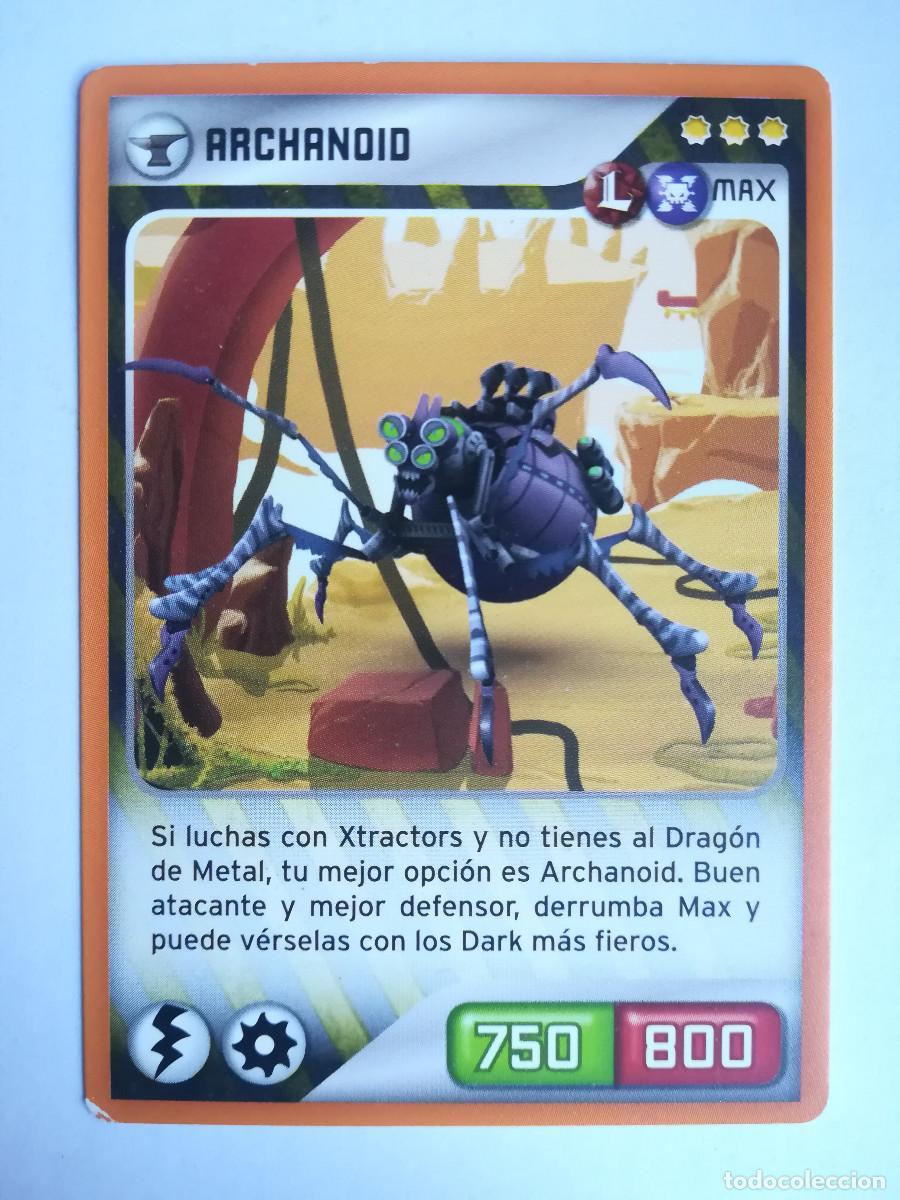 Trading cards: Invizimals 2014 N&ordm; 202. Archanoid. MAX - Panini. - Foto 1