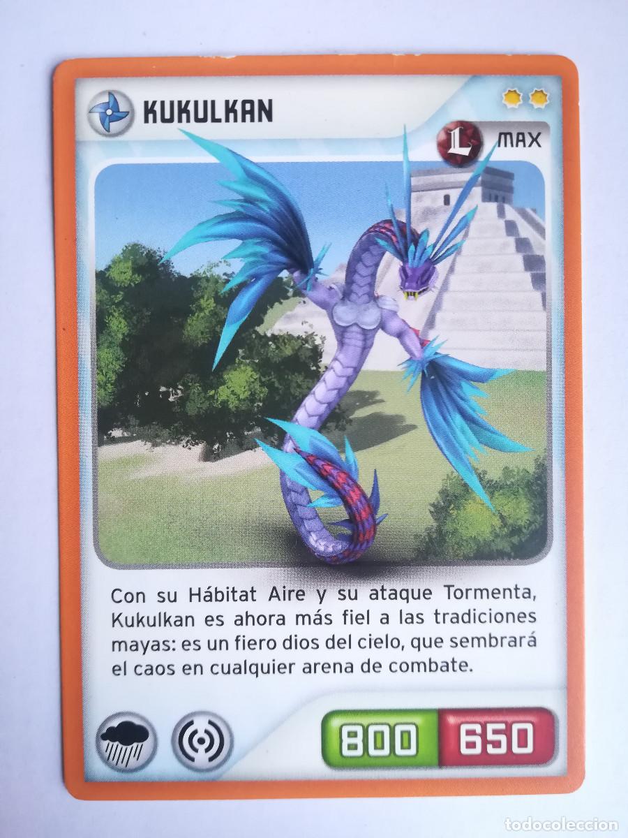 Trading cards: Invizimals 2014 N&ordm; 256 Kukulkan. MAX - Panini. - Foto 1