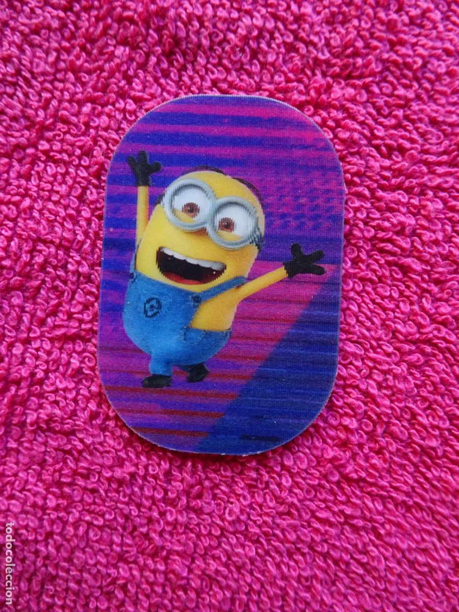 Trading cards: mi villano favorito 5 gru 3 dave bailando cartas en 3D supermercados dia 2017 ilumination