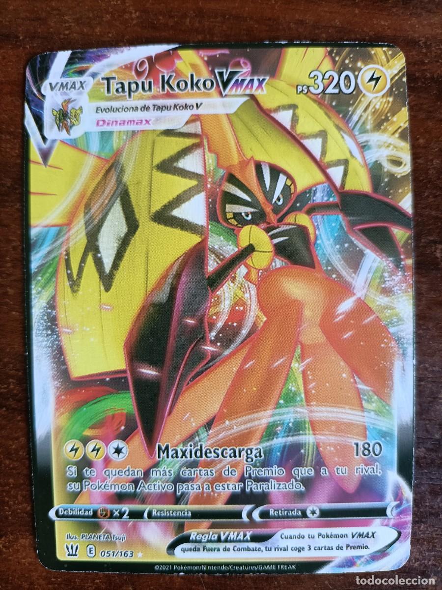 tapu koko vmax. 051/163. pokemon card. 2021 - Buy Antique trading cards on todocoleccion tapu koko vmax. 051/163. pokemon card. 2021 - Buy Antique trading cards on todocoleccion