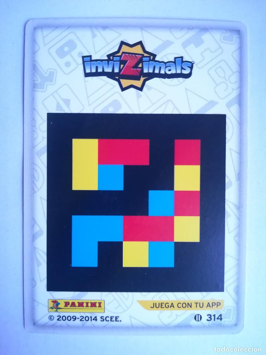 Trading cards: Invizimals 2014 N&ordm; 314. Llamarada. Vector - Panini. - Foto 2