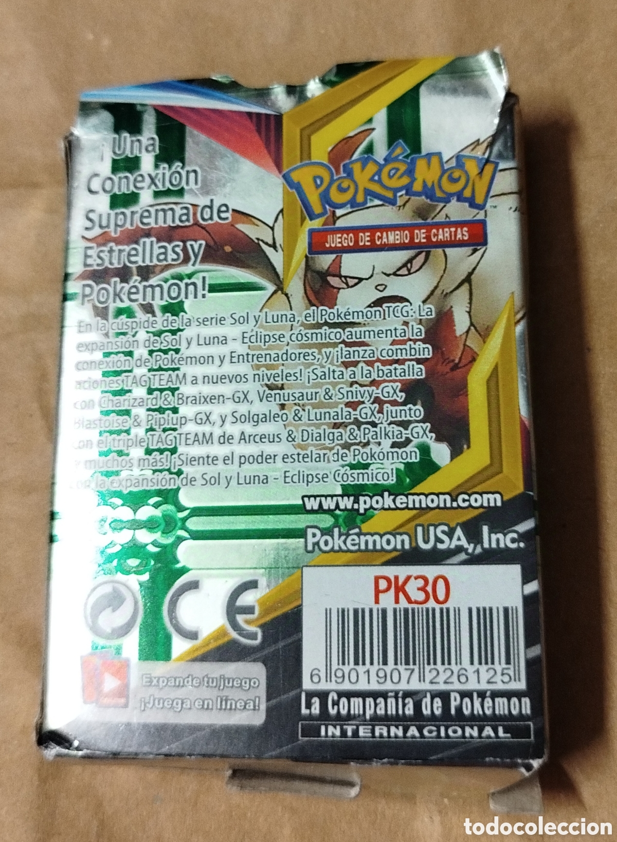 Trading cards: Pokemon. Sol y luna. Eclipse cosmico. USA - Foto 2