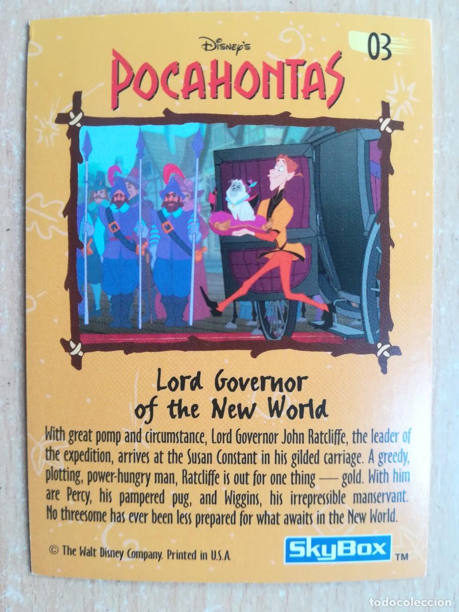 Trading cards: Pocahontas N&ordm; 3 - 03. Skybox - Foto 2