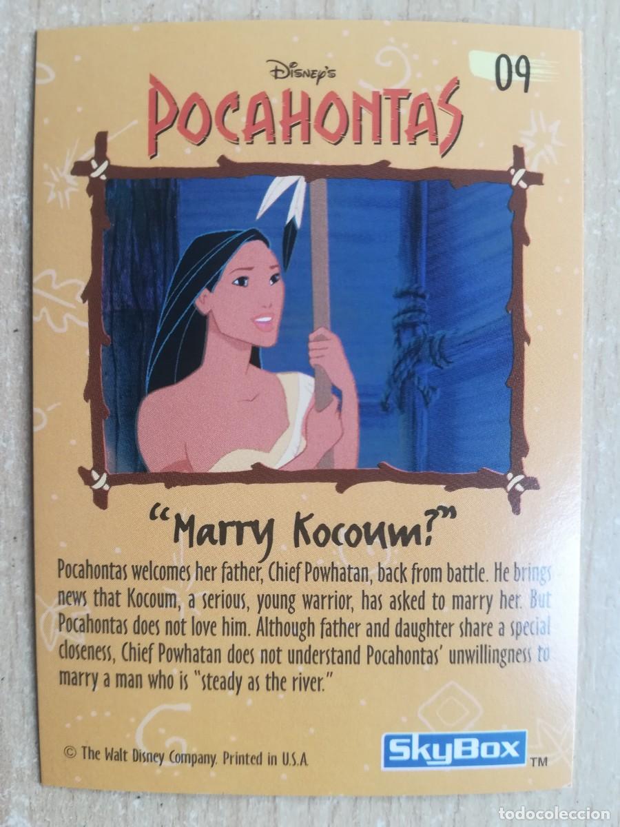 Trading cards: Pocahontas N&ordm; 9 - 09. Skybox - Foto 2