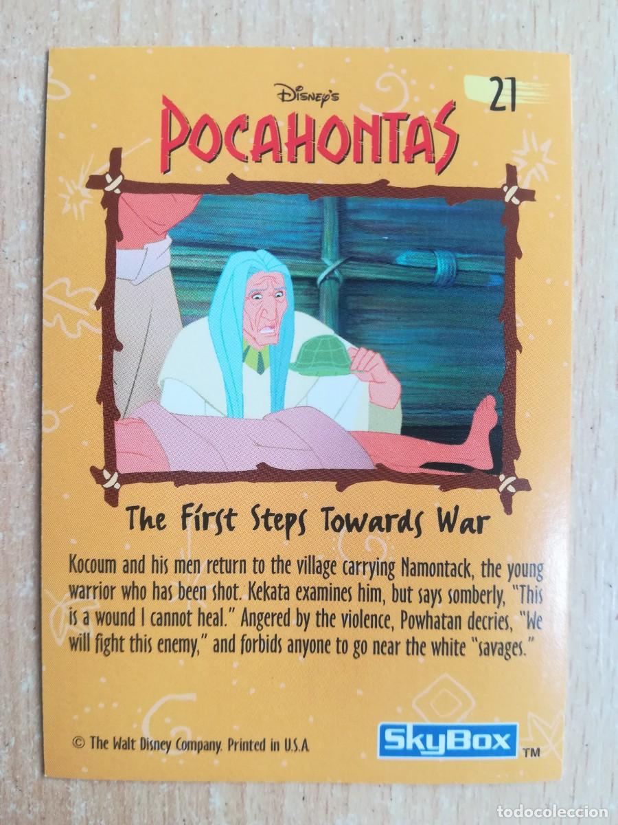 Trading cards: Pocahontas N&ordm; 21. Skybox - Foto 2