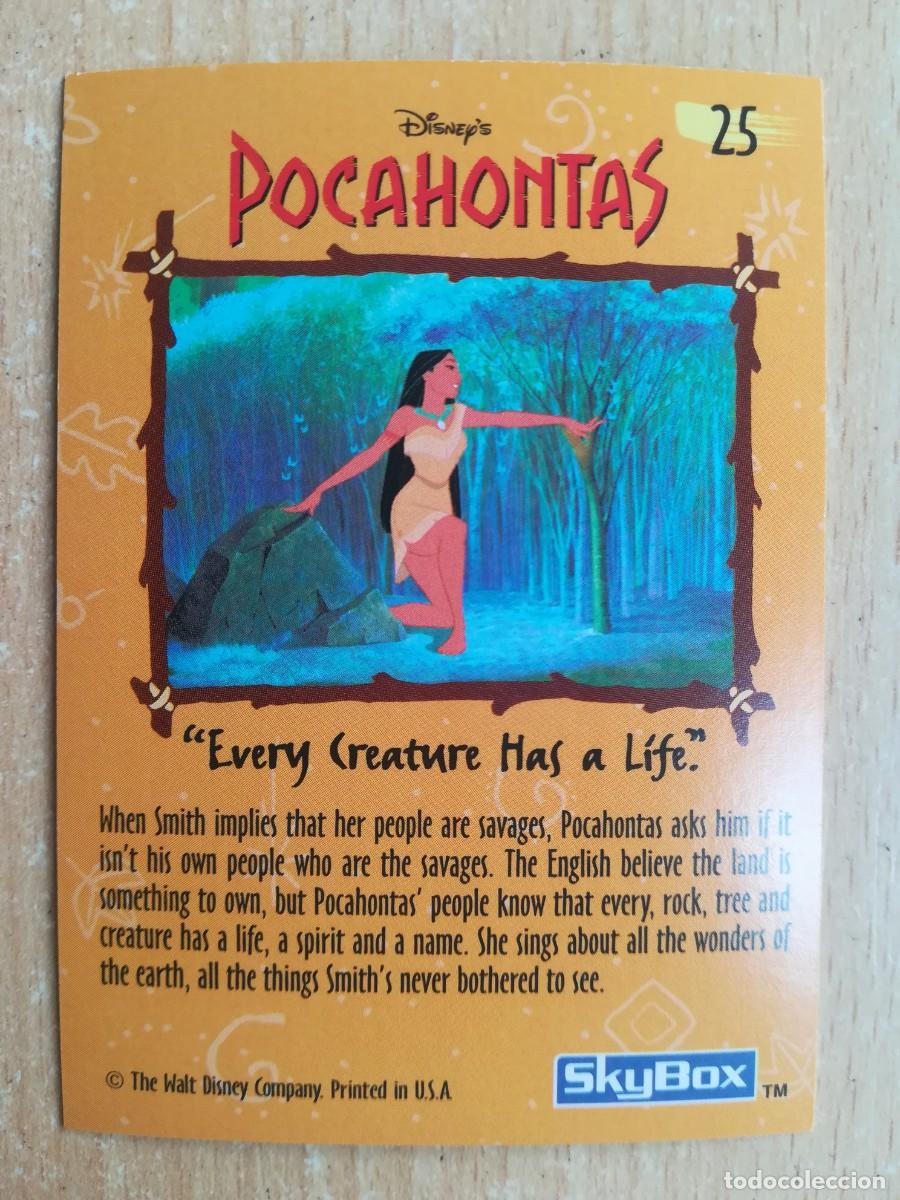 Trading cards: Pocahontas N&ordm; 25. Skybox - Foto 2