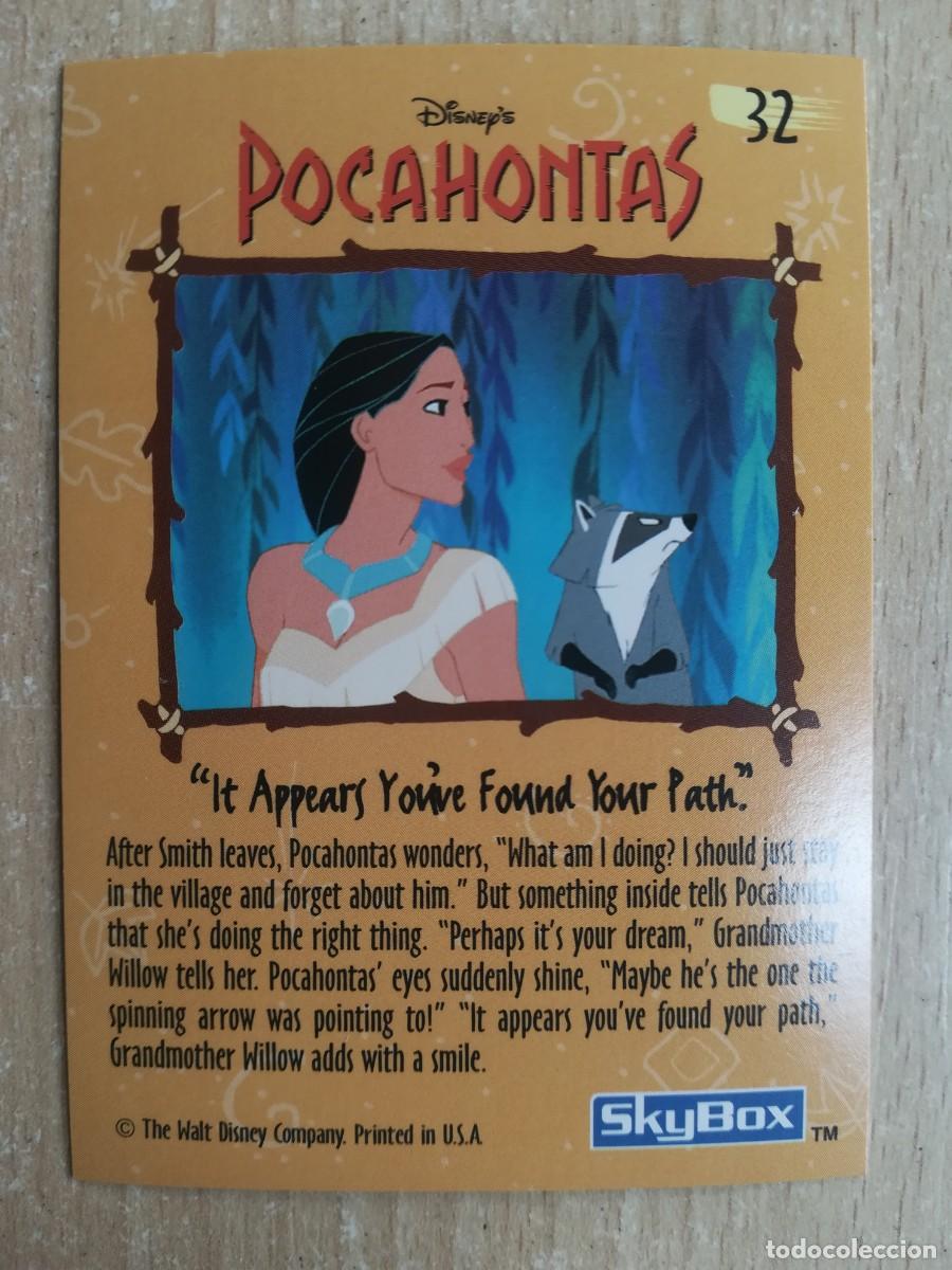 Trading cards: Pocahontas N&ordm; 32. Skybox - Foto 2
