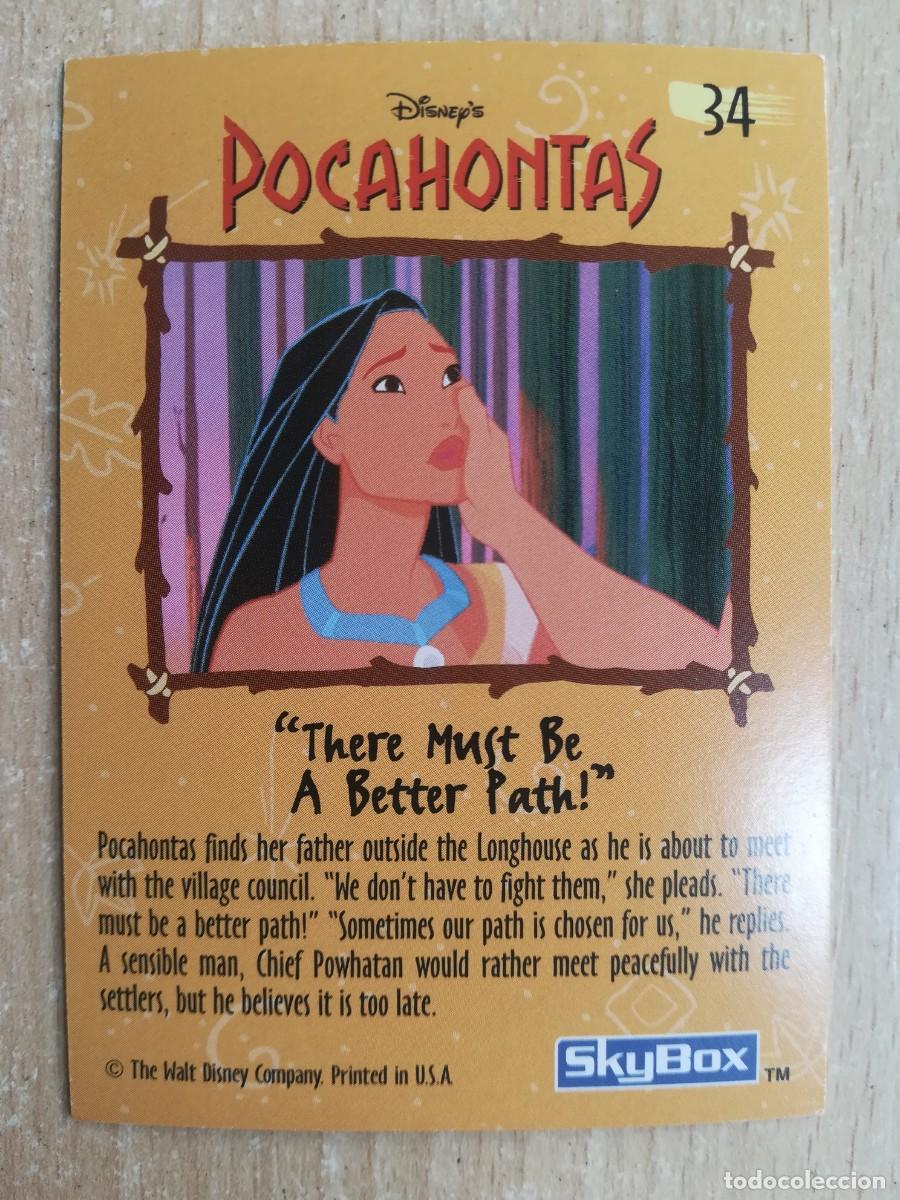 Trading cards: Pocahontas N&ordm; 34. Skybox - Foto 2