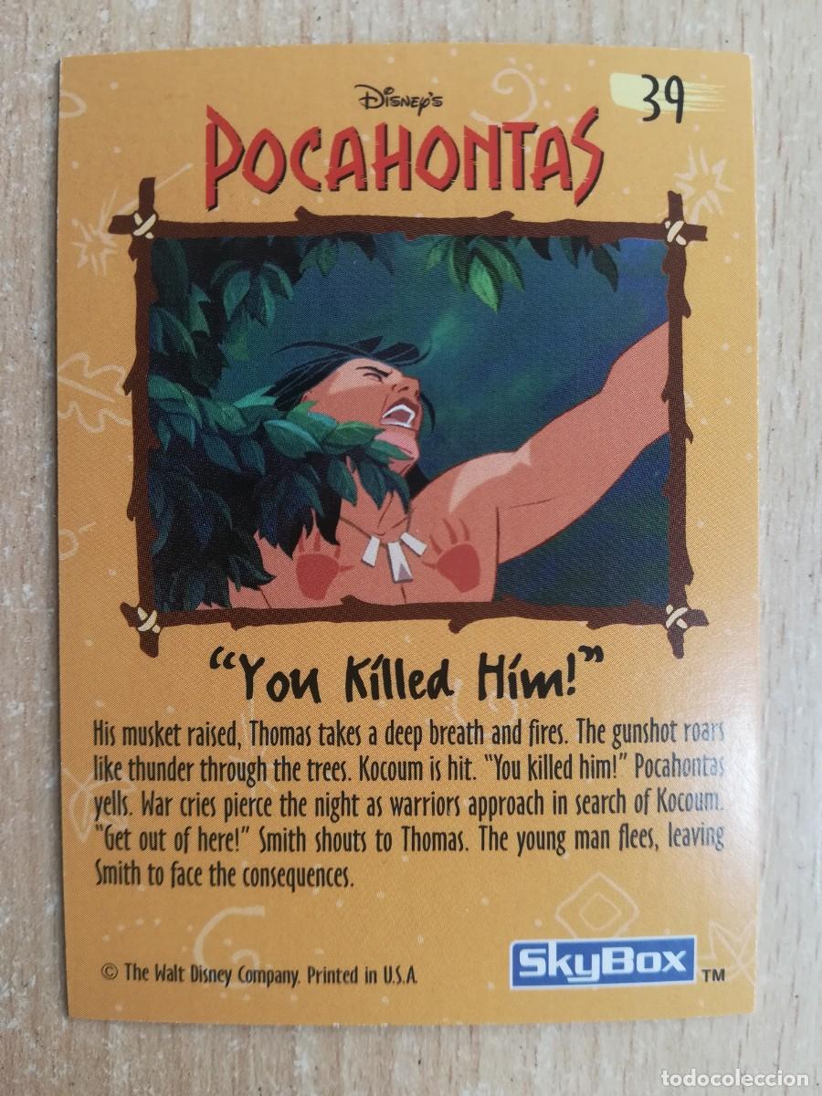 Trading cards: Pocahontas N&ordm; 39. Skybox - Foto 2