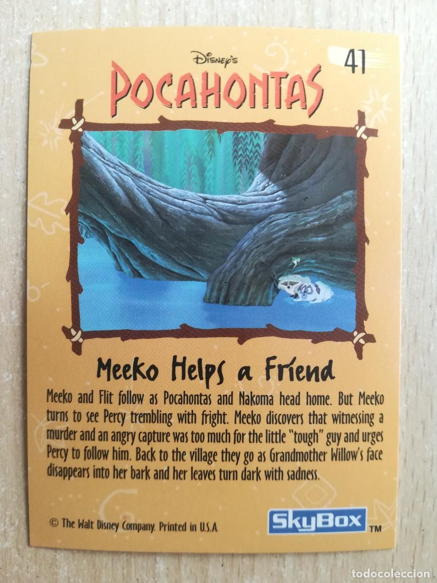 Trading cards: Pocahontas N&ordm; 41. Skybox - Foto 2