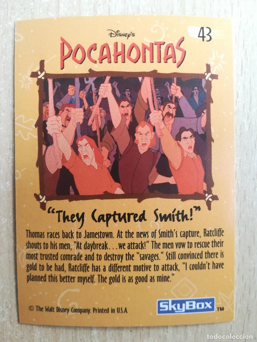 Trading cards: Pocahontas N&ordm; 43. Skybox - Foto 2