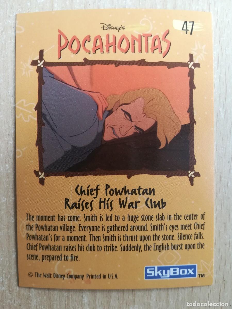 Trading cards: Pocahontas N&ordm; 47. Skybox - Foto 2