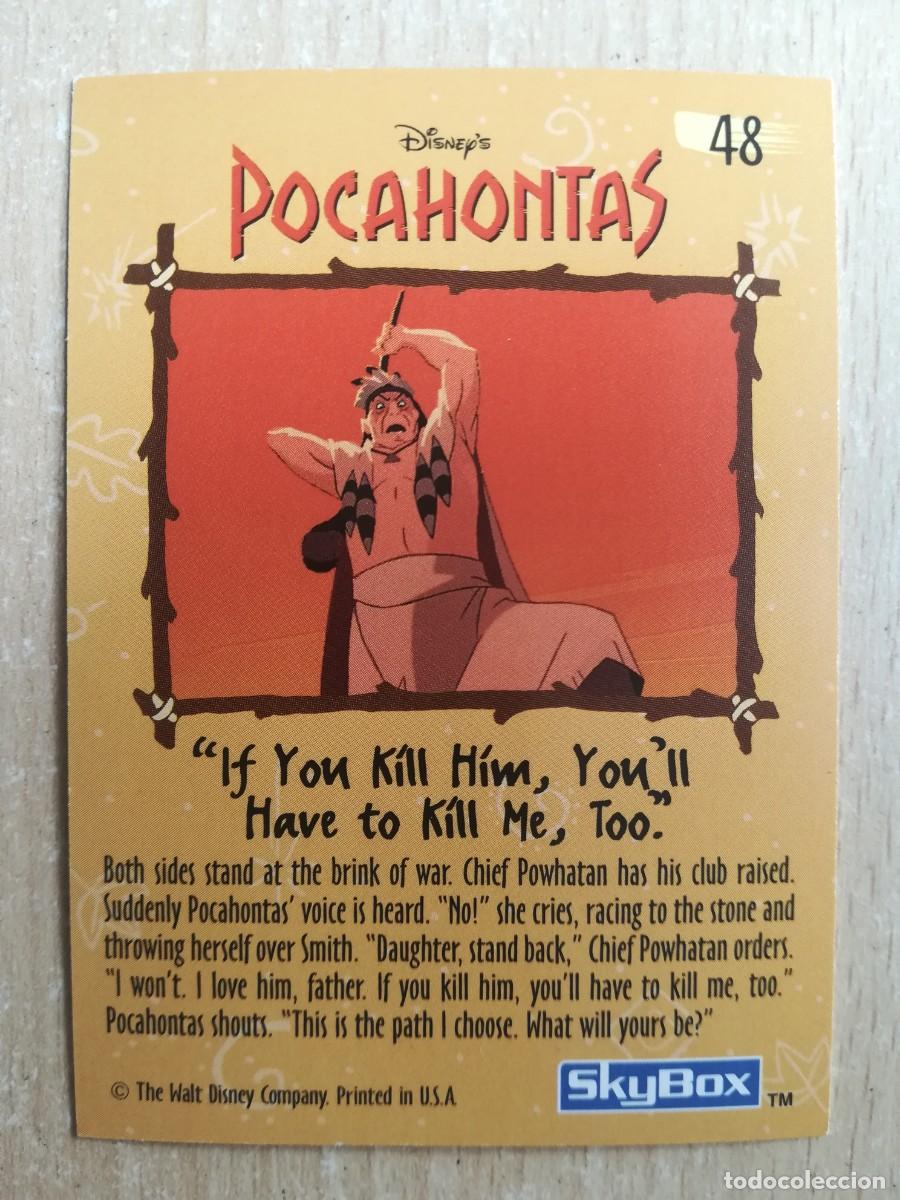 Trading cards: Pocahontas N&ordm; 48. Skybox - Foto 2