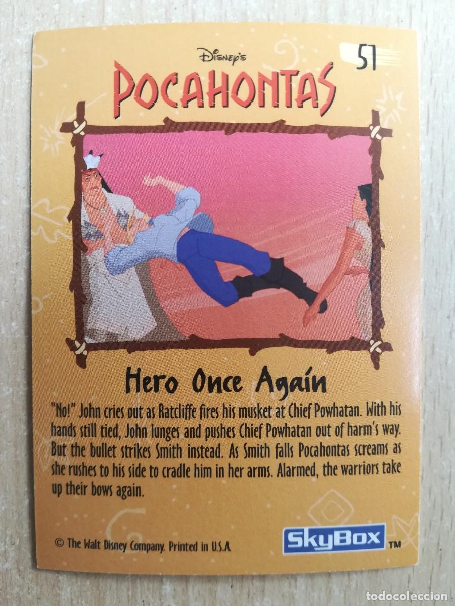 Trading cards: Pocahontas N&ordm; 51. Skybox - Foto 2
