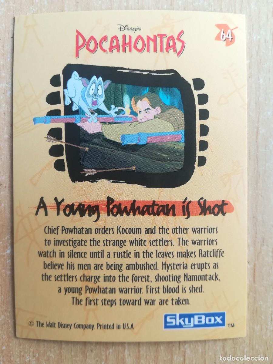 Trading cards: Pocahontas N&ordm; 64. Skybox - Foto 2