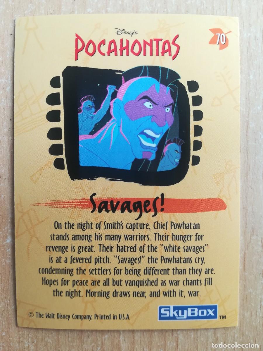 Trading cards: Pocahontas N&ordm; 70. Skybox - Foto 2