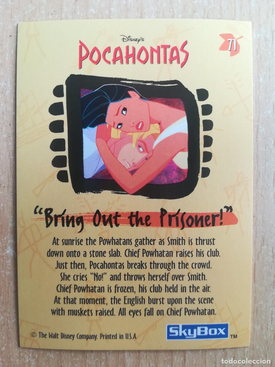 Trading cards: Pocahontas N&ordm; 71. Skybox - Foto 2