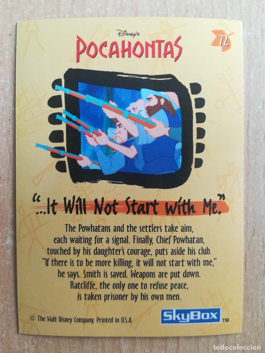 Trading cards: Pocahontas N&ordm; 72. Skybox - Foto 2