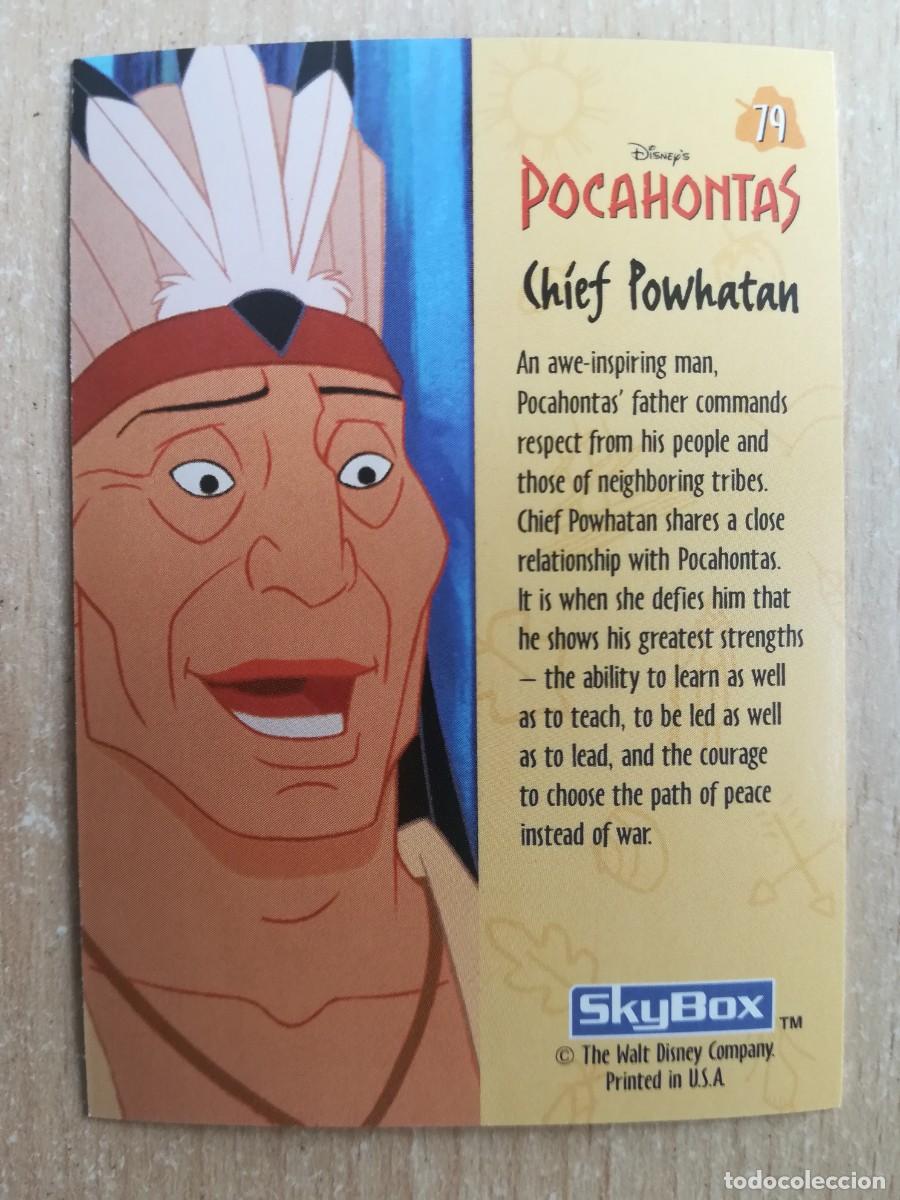 Trading cards: Pocahontas N&ordm; 79. Skybox - Foto 2