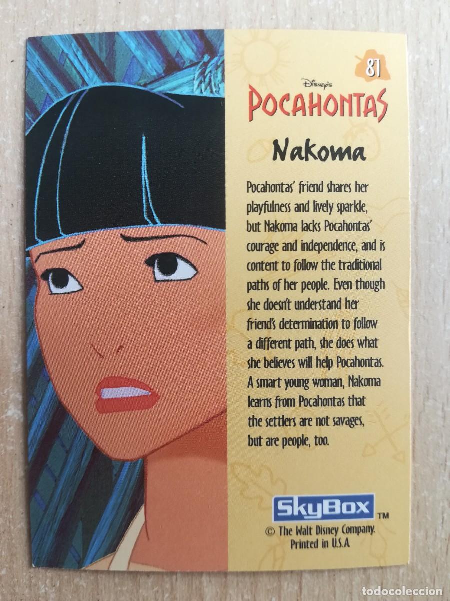 Trading cards: Pocahontas N&ordm; 81. Skybox - Foto 2