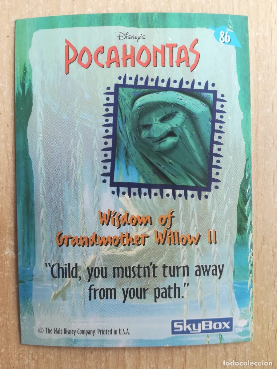 Trading cards: Pocahontas N&ordm; 86. Skybox - Foto 2