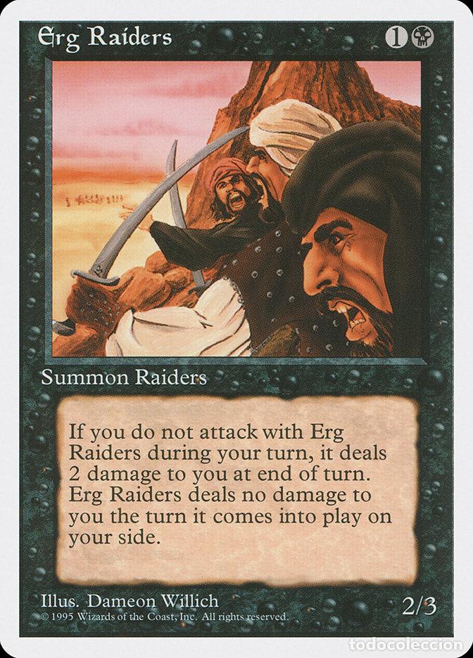 Trading Cards: Carta MTG-Erg Raiders-Quarta Edizione-N.146-EN-Played- - Magic the Gathering