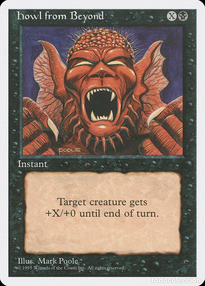 Trading Cards: Carta MTG-Howl from Beyond-Quarta Edizione-N.158-EN-Good- - Magic the Gathering