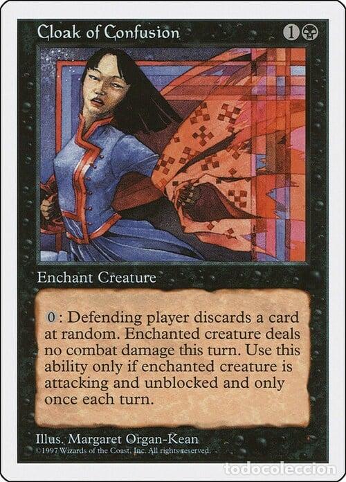 Trading Cards: Carta MTG-Mantello della Confusione-Quinta Edizione-N.173-ITA-EX- - Magic the Gathering