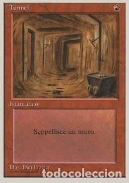 Trading Cards: Carta MTG-Tunnel-Foreign White Bordered-N.227-ITA-EX- - Magic the Gathering