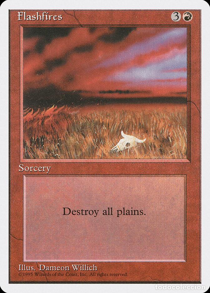 Trading Cards: Carta MTG-Incendio-Quarta Edizione-N.229-ITA-EX- - Magic the Gathering