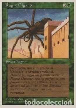 Trading Cards: Carta MTG-Ragno Gigante-Foreign White Bordered-N.235-ITA-EX- - Magic the Gathering