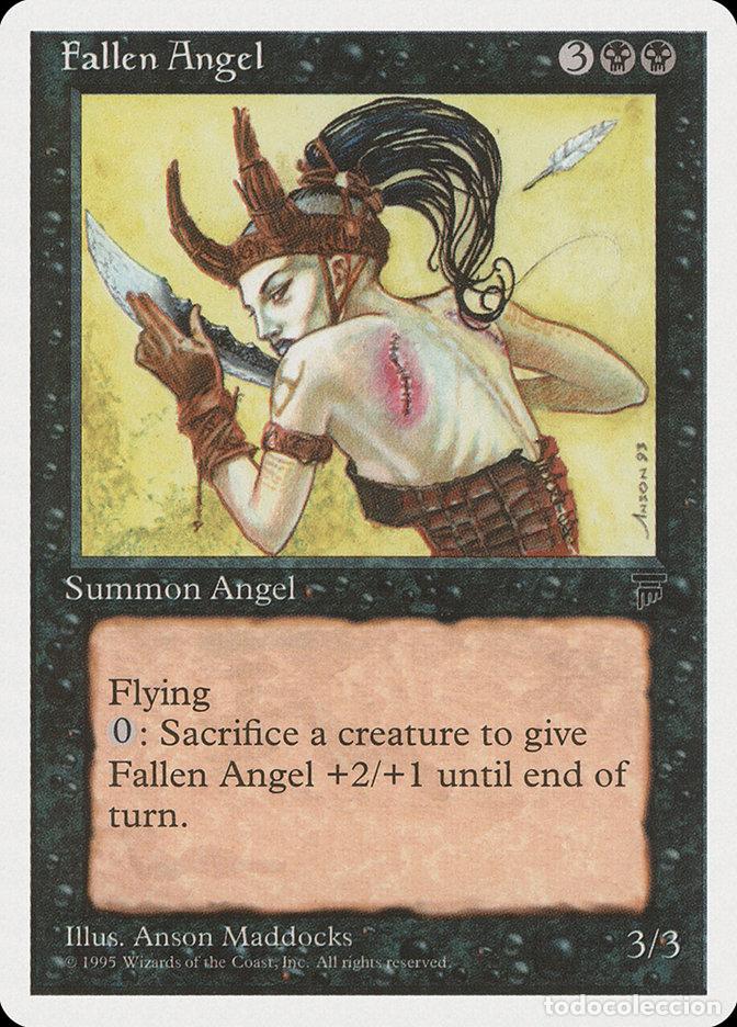 Trading Cards: Carta MTG-Fallen Angel-Chronicles-N.040-EN-Good- - Magic the Gathering