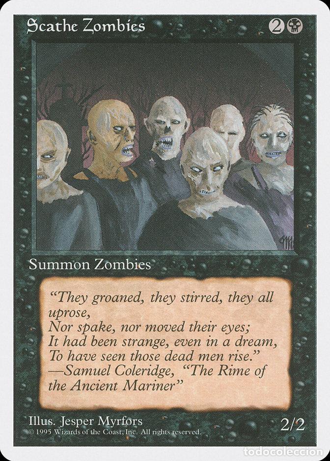 Trading Cards: Carta MTG-Zombi della Distruzione-Quarta Edizione-N.132-ITA-Good- - Magic the Gathering