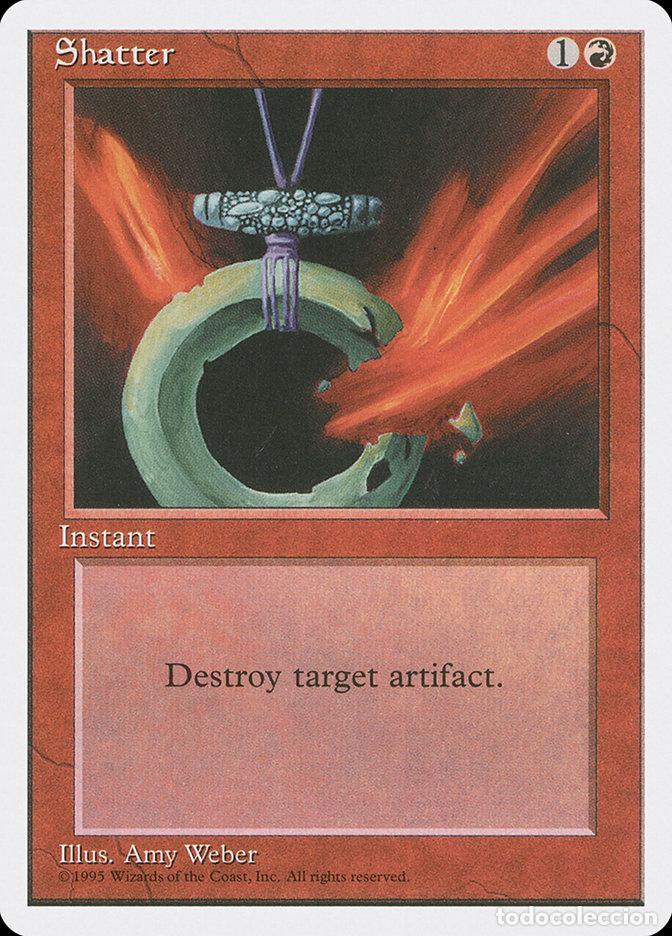 Trading Cards: Carta MTG-Shatter -Quarta Edizione-N.213-EN-Good- - Magic the Gathering