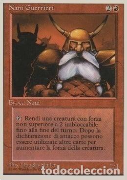 Trading Cards: Carta MTG-Nani Guerrieri-Foreign White Bordered-N.187-ITA-EX- - Magic the Gathering