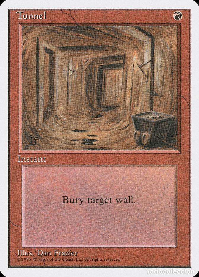 Trading Cards: Carta MTG-Tunnel-Quarta Edizione-N.207-ITA-Good- - Magic the Gathering