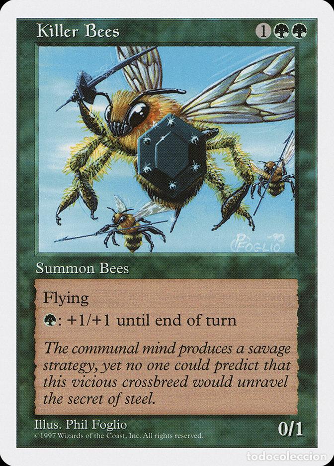 Trading Cards: Carta MTG-Killer Bees-Quinta Edizione-N.305-FRA-Good- - Magic the Gathering