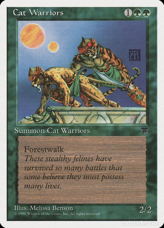 Trading cards: Carta MTG-Cat Warriors-Chronicles-N.059-EN-EX- - Magic the Gathering - Foto 1