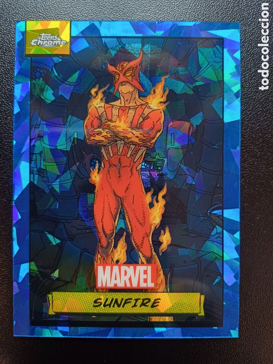 Trading cards: #142 SUNFIRE TOPPS CHROME SAPPHIRE EDITION MARVEL 2024 - Foto 1